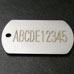 工業用タグプレート